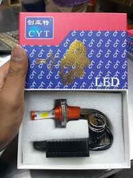 CYT LED headlight, The headlight bulb for motorcycles and bikes. with a cooling system