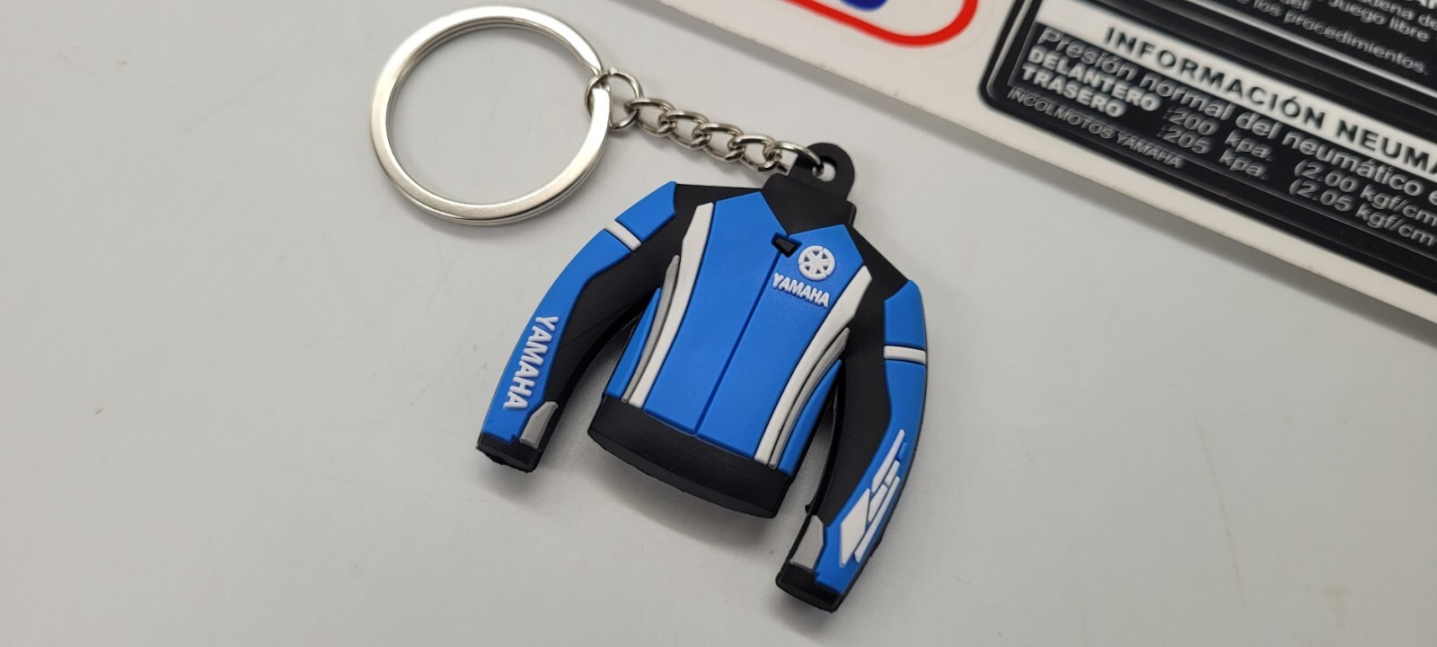 Yamaha Jaket Stylish Key Ring For Bikers - Key Ring- Blue