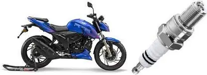 2 Pis -CR8E Spark Plug For Apache RTR Motorcycle Long