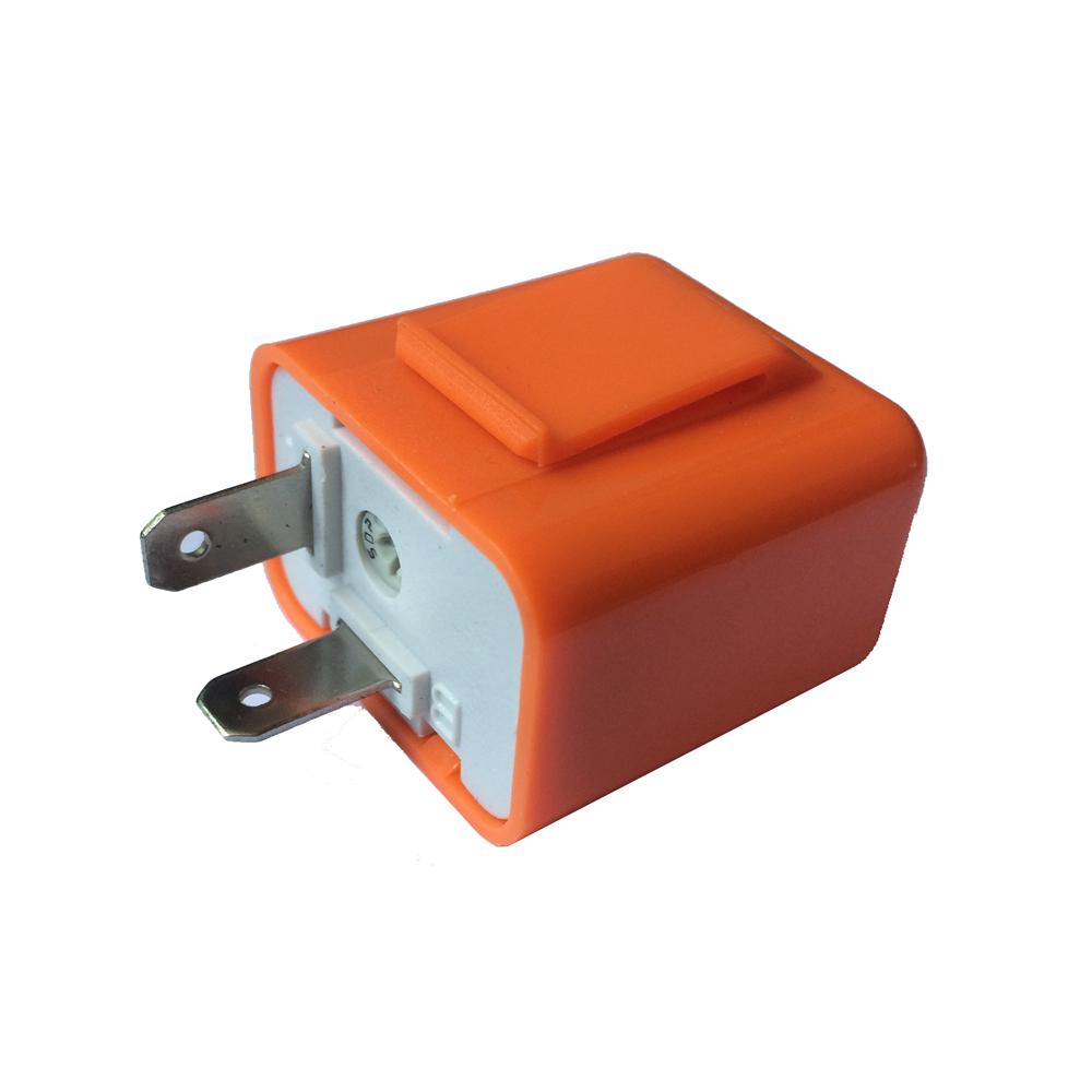 12V 2 Pin LED Indicator Flasher Light Relay Resistor