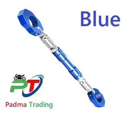 Universal Adjustable Looking Glass Stick. Balance Handlebar Crossbar For Motorcycle.or Tana (Adjutle 9.5 to10.5 Inchi)- Blue