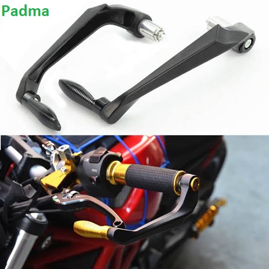 Universal CNC Handle Lever guard for All Motorcycle- Gold