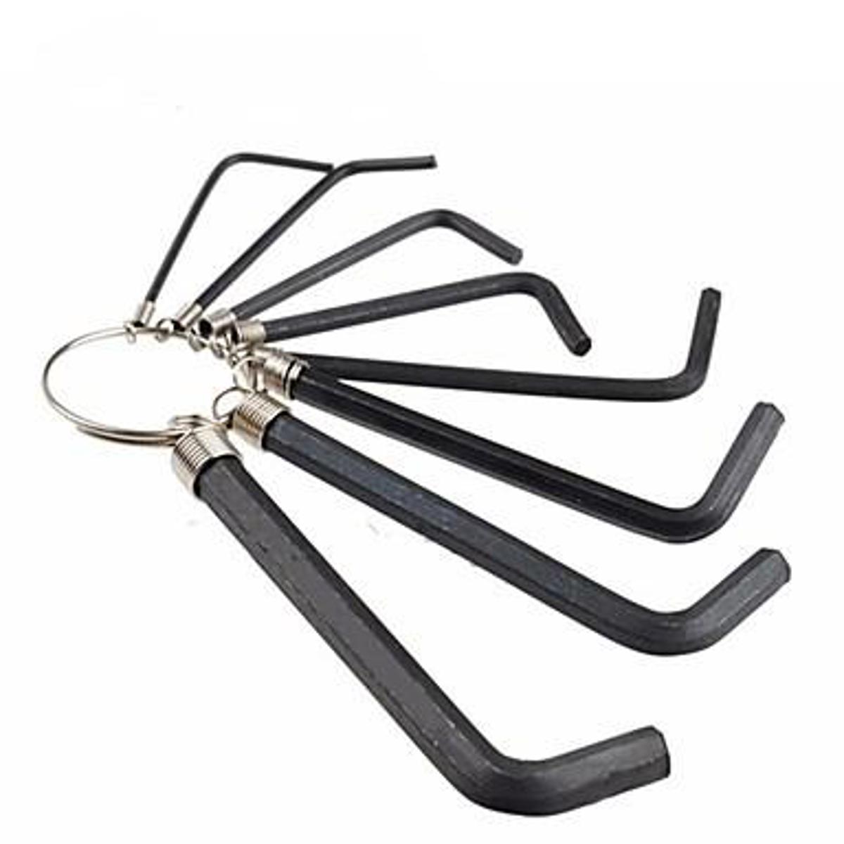 8 in 1 Bike Bicycle Repair Tool Set Bicycle 8 Size Octagon Wrench Spanner Tool - Silver