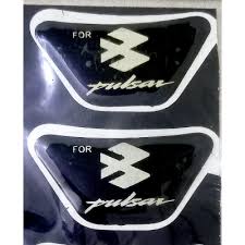 Bajaj windshield Ambush Brand Logo Sticker For Pulsar Motorcycle- 2 Pis