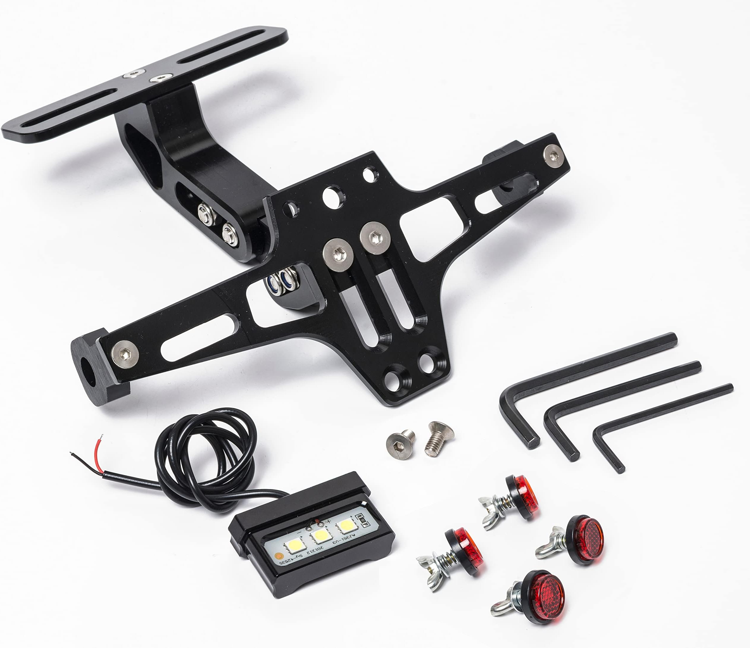 Universal motorcycle fender eliminator kit . license plate holder for Motorcycle cnc aluminum